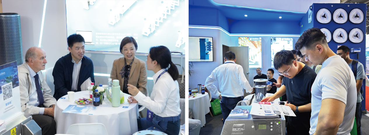 kaiyun入口：唐纳森精彩亮相2024CIBF电池展锂电生产制造除尘解决方案受关注(图2)