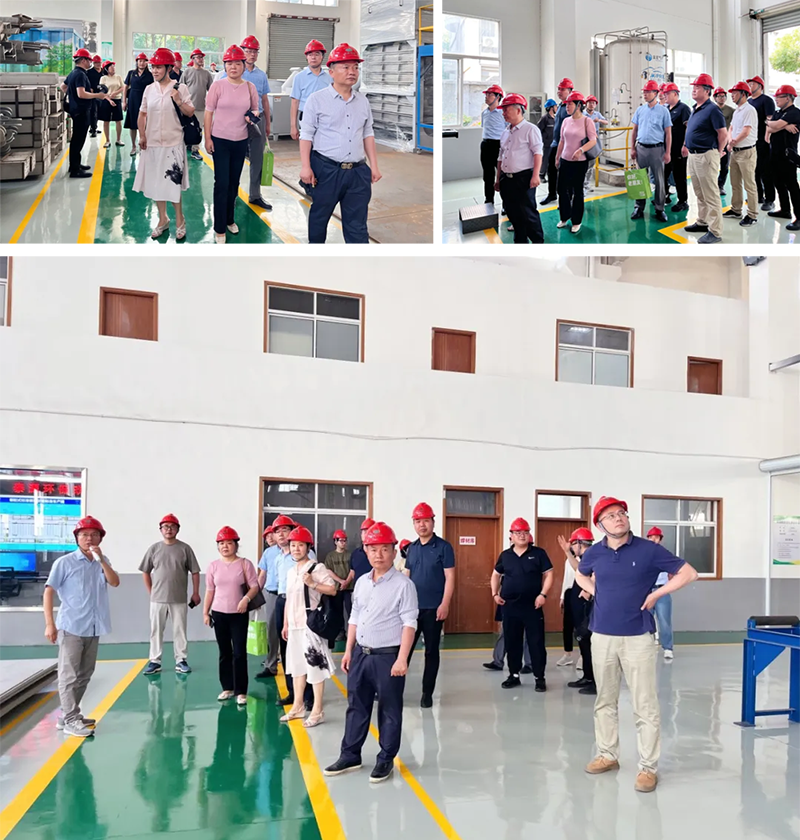 互学互鉴齐驱并进南京节能环保产业协会考察团莅临泰源环保参观交流