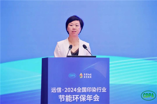 新质驱动向绿而行远信·2024全国印染行业节能环保年会隆重召开(图4)