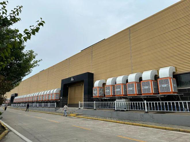 厂房通风降温工业大吊扇与冷风机各有哪些特点与优势？(图7)