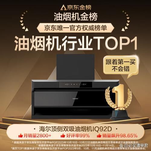 2024年大吸力节能油烟机热卖排行榜十款推荐选购指南(图19)